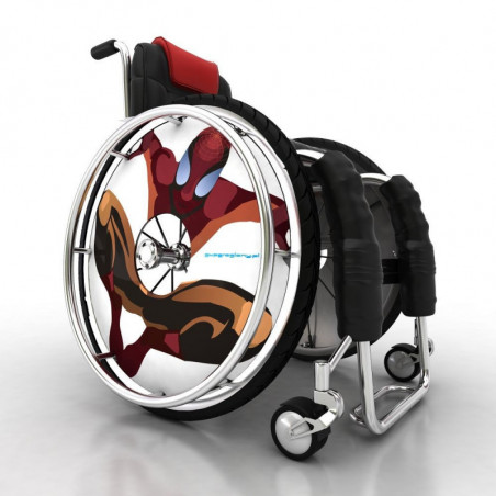 Spiderman Wheelchair Wheel Cover