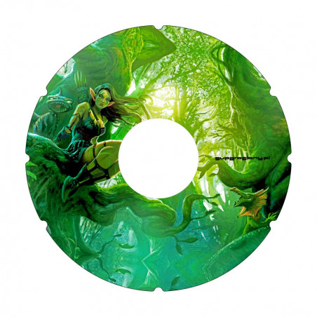 Wheelchair spoke cover - elven land