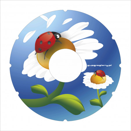 Ladybug Wheelchair Wheel Cover