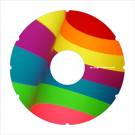 Rainbow Flag Wheelchair Spoke Cover