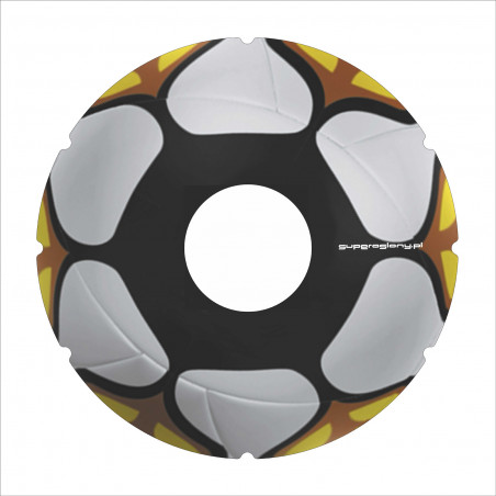 Wheelchair wheel cover football from the European Championships