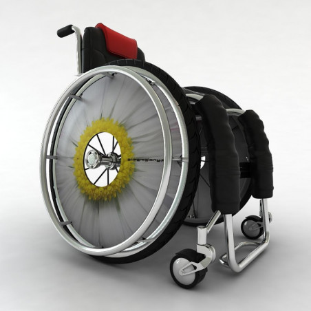 Daisy Flower Wheelchair Wheel Covers