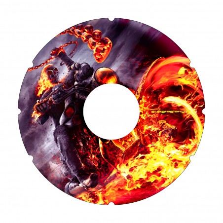 Ghost Rider Wheelchair Spoke Cover