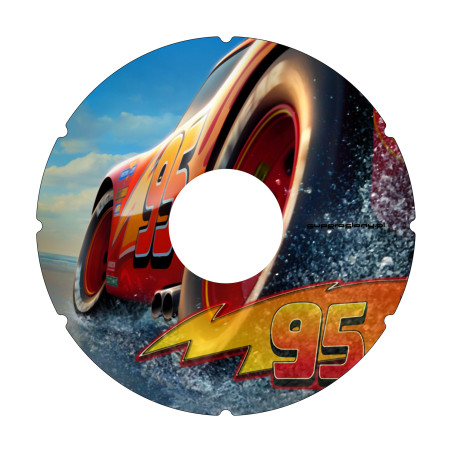 Lightning McQueen 95 Wheelchair Spoke Cover