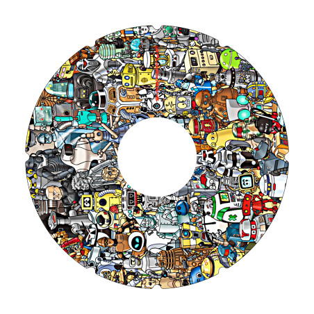 Wheelchair wheel spoke covers comic book and movie heroes